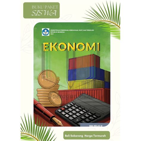 Jual Buku Paket Siswa Ekonomi Kelas 11 SMA Kurikulum Merdeka Terbaru