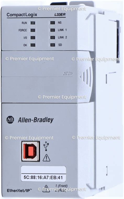 New Allen Bradley L Er Compactlogix Mb Enet Controller