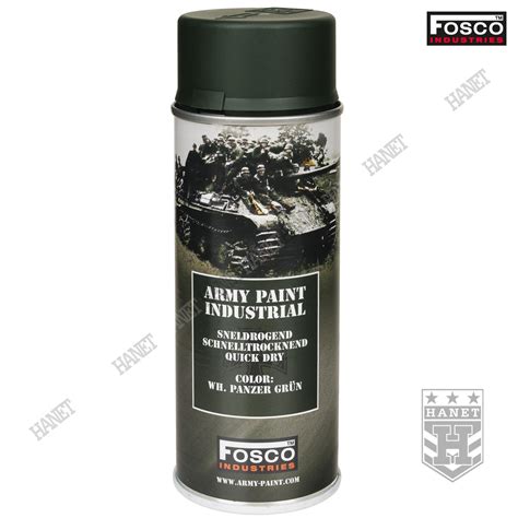 Fosco Army Paint Wojskowa Farba W Sprayu Ml Panzer Grun Hanet