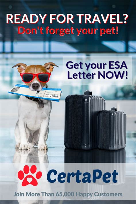 Ready To Travel With Your Pet Get Your ESA Letter NOW Emotional