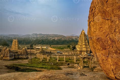 Virupaksha Temple Dedicated To Lord Shiva Is Located In Hampi In India