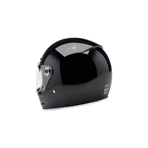 Biltwell Gringo Sv Gloss Black Casque Int Gral