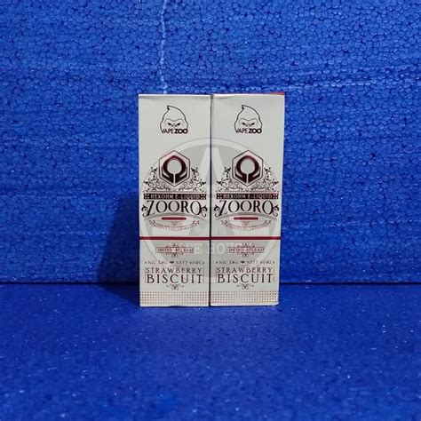 Jual Liquid Hexohm Zooro 60ml Strawberry Biscuit Berpita Cukai Shopee