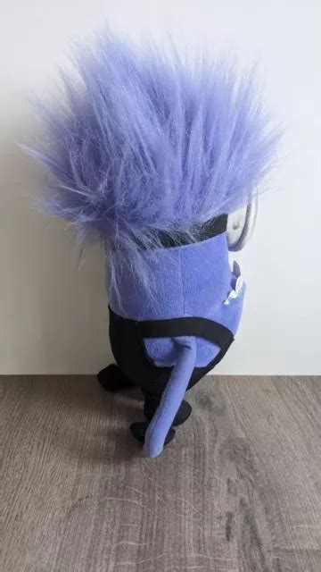 Despicable Me 2 Purple Minion Kevin Soft Toy 13 Inches £1000 Picclick Uk