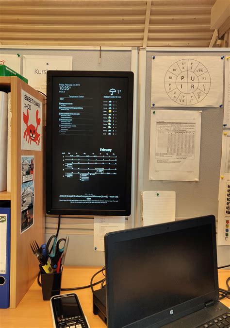 Magic Mirror as a calendar at my old office : r/RASPBERRY_PI_PROJECTS