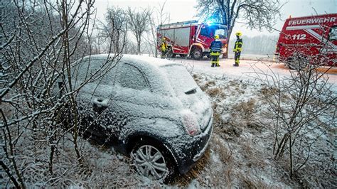 Glätte sorgt für mehrere Unfälle im Wartburgkreis