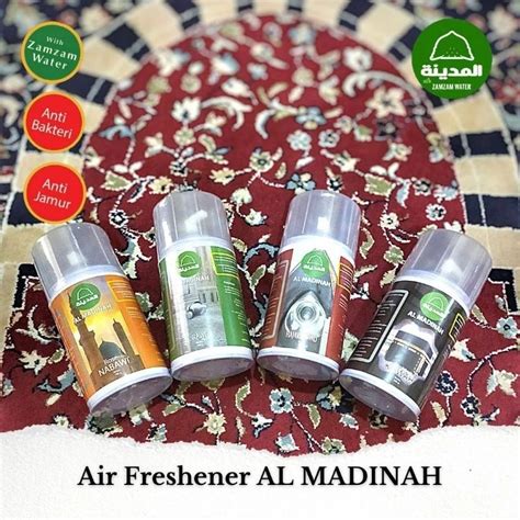 Jual Air Freshener Al Madinah Aerosol Matic Refill Aroma Rose Nabawi