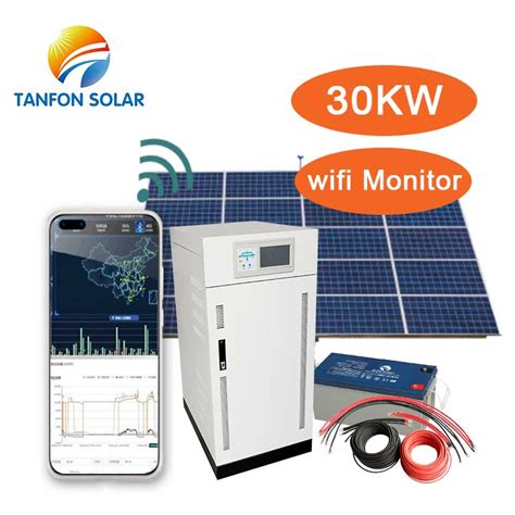 30kw Solar Power System Including All Accessories Three Phase Solar