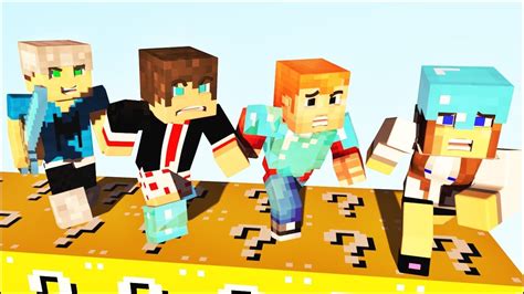 Minecraft Lucky Block Batalha Contra A Morte C Italo Pokey Bibi Youtube