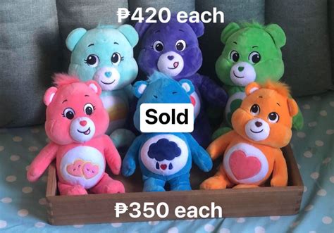 Care bears Plush, Hobbies & Toys, Toys & Games on Carousell