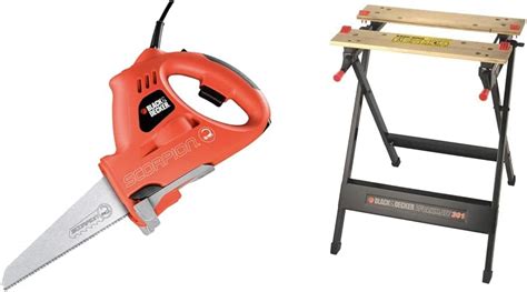 Blackdecker 400 V Scorpion Electric Saw With 3 Blades And 10mm Stroke