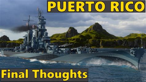 Puerto Rico Review T American Cruiser World Of Warships Youtube