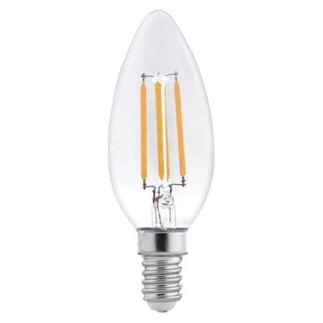 LED Glühbirne FILAMENT C35 E14 4W 230V 3000K Beleuchtung de