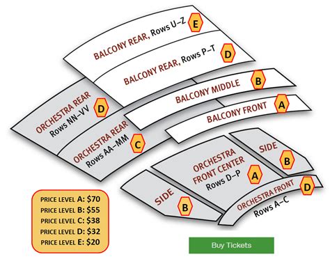 Paramount Theater Seattle Seating Chart A Visual Reference Of Charts Chart Master