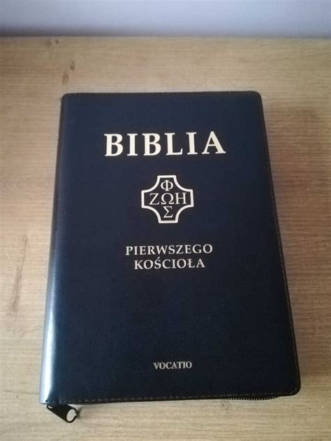 Biblia Pierwszego Ko Cio A Czarna Z Paginatorami Nowa Kielce Olx Pl