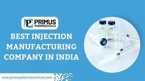 Ppt Best Injection Manufacturing Company In India Powerpoint