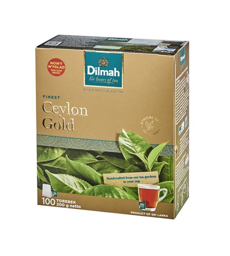 Herbata Ekspresowa Dilmah Ceylon Gold 100x2g 12572656056 Allegro Pl