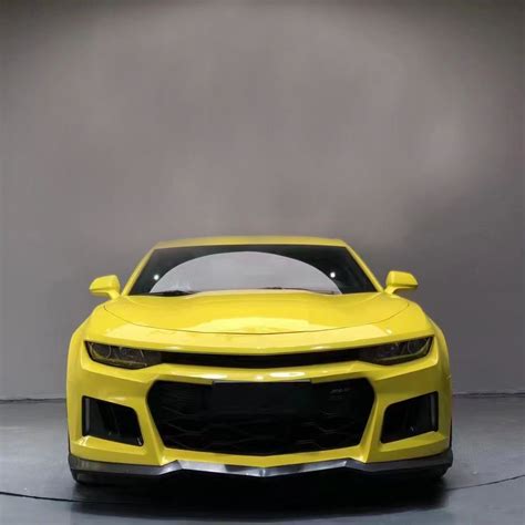 Chevrolet Camaro Wrap Best Ravoony Crystal Maize Yellow Car Vinyl Wrap