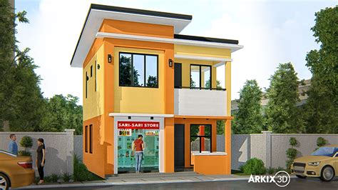 House With Sari Sari Store Design