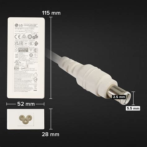 Lg Adaptor Power Supply Converter Ac To Dc V A Monitor Led Lcd