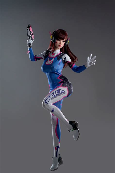 D Va 167cm D Cup Game Lady Doll Overwatch Sex Doll