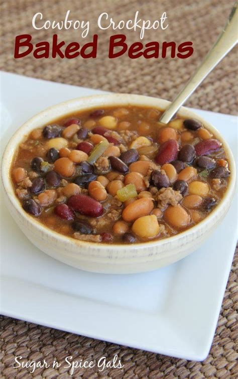 Slow Cooker Cowboy Baked Beans Recipe Slow Cooker Baked Beans Best