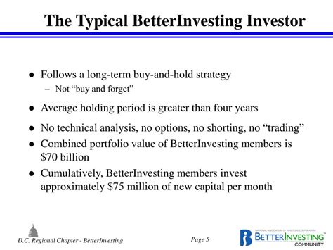 Ppt Fundamental Analysis The Betterinvesting Way October 6 2007 Presenter Brian Goodhart Dc