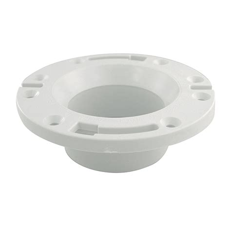 Braxton Harris Company 3 X 4 PVC Flat Fit Closet Flange Less Knockout