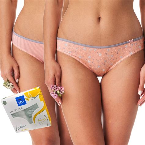 KEY Figi Damskie 2PAK Majtki LPR Mini Bikini MIX 15246148223 Allegro Pl