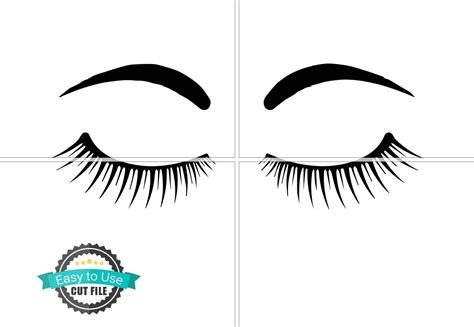 Eyelashes Svg Eyebrow Svg Lashes Svg Woman Svg Beauty Svg Etsy In