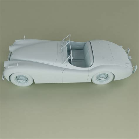 Jaguar Xk120 Roadster Modelo 3d 109 Max 3ds Fbx Obj Free3d