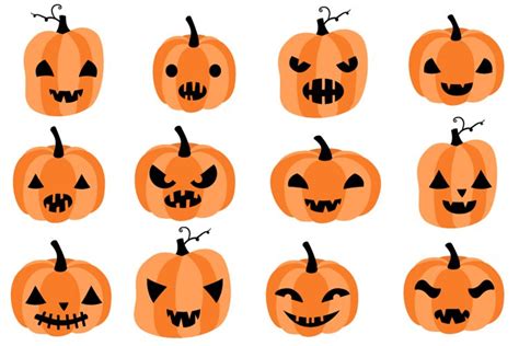 Cute Halloween Pumpkin Clip Art