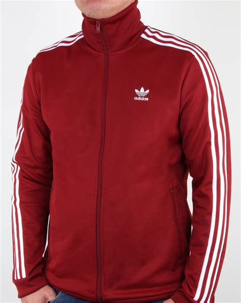 Adidas Originals Beckenbauer Track Top Rust Redjacketoriginalstracksuit