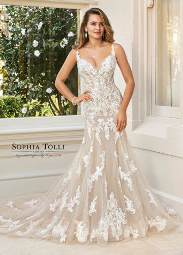 Sophia Tolli Y11957A Marley Dual Strap Bridal Dress MadameBridal