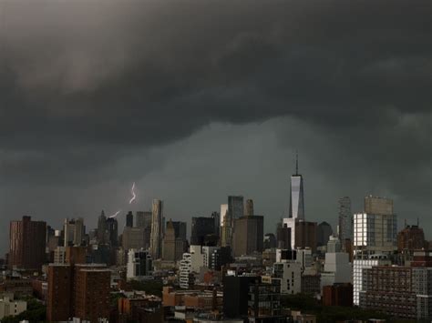 NYC Weather: Severe Thunderstorm Watch Warns Of Large Hail, Winds | New ...