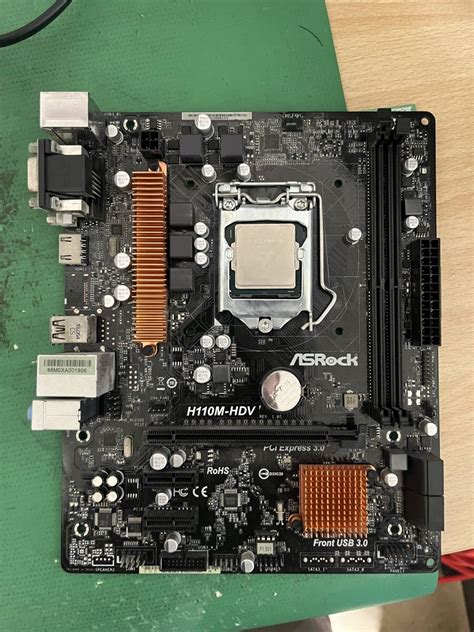 【傷や汚れあり】マザーボードasrock H110m Hdv Cpu Intel I5 6500の落札情報詳細 ヤフオク落札価格検索 オークフリー