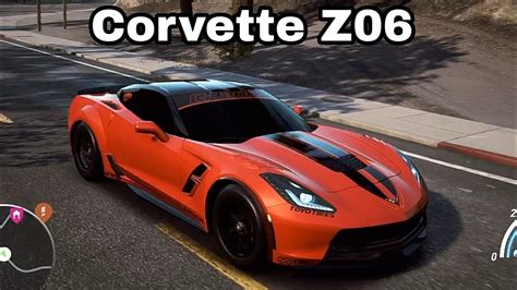 Corvette Z06 Driving And Speed Test Corvette Z06 Performance And Gameplay 2020 Nfs Payback