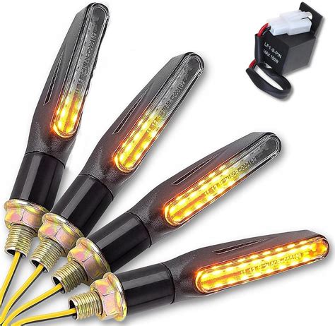 Części motocyklowe Binego Mini Kierunkowskazy Led Do Motocykla 4Szt