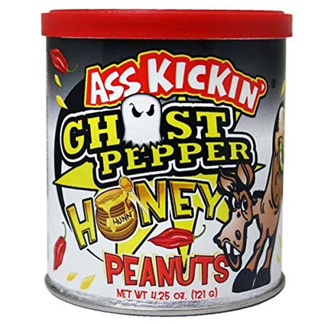 Ghost Pepper Honey Roasted Spicy Hot Peanuts 425 Oz Ultimate Spicy