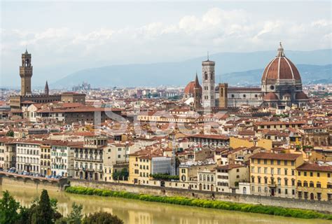 Aerial View Of Florence Stock Photos