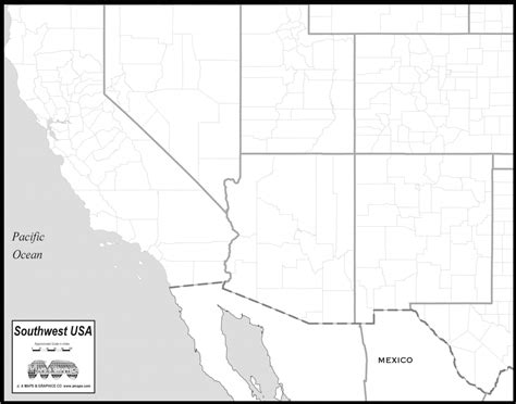 Us Map Of Southwestern Border Southwest Usa Luxury Best Southwest | Printable Map Of ...