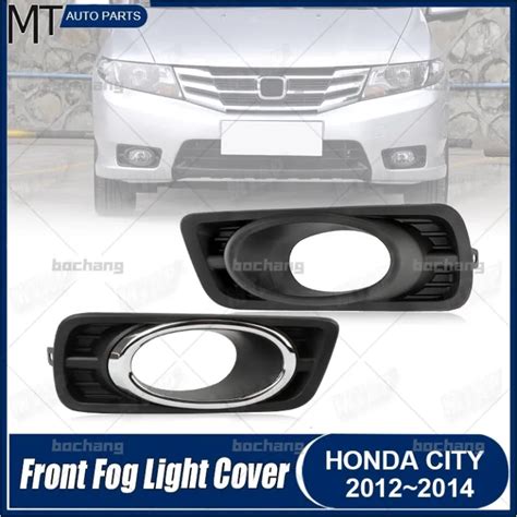 Bochangmtap Front Bumper Fog Light Cover Hood Garnish For Honda City