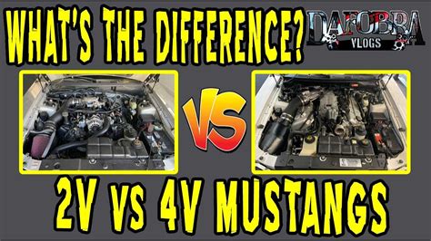 What S The Difference Between 2V And 4V Mustangs YouTube