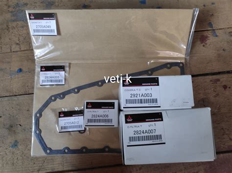 2824A005 КОЛЬЦО УПЛОТНИТЕЛЬНОЕ Mitsubishi | Запчасти на DRIVE2