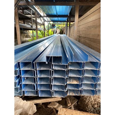 59 C Section C Channel And Batten Besi Bumbung Biru Ready Stock