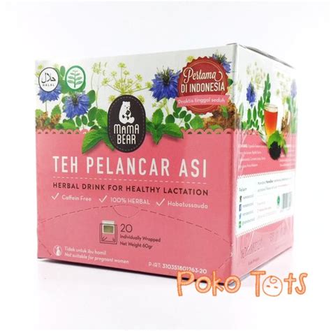 Jual Mamabear Teh Pelancar Asi Gr Nursing Tea For Healthy Lactation