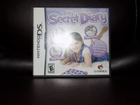 My Secret Diary Nintendo Ds 2009 Euc Ebay