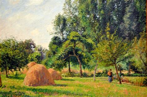 Camille Pissarro A Landscape Painting At New York Metropolitan Art