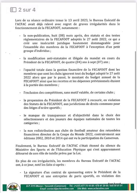 11 présidents de club demandent la démission de Samuel Etoo à la tête