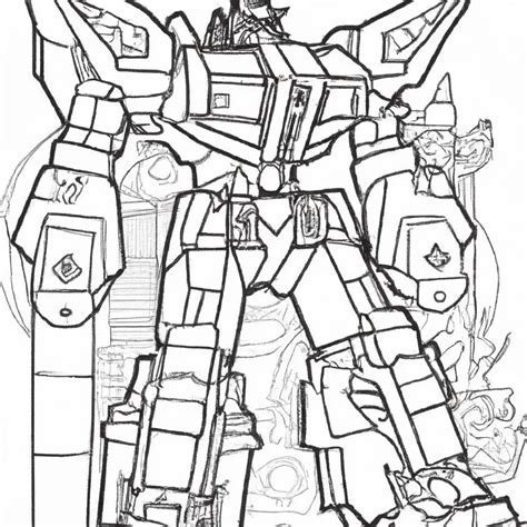 40 Desenhos De Megazord Para Imprimir E Colorir Pintar